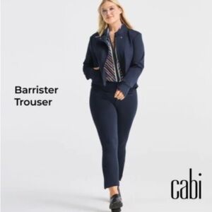 Cabi Barrister Trouser Pant size 10 in Navy Blue #6265
